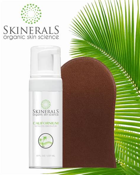 skinerals californium sunless bronzer.